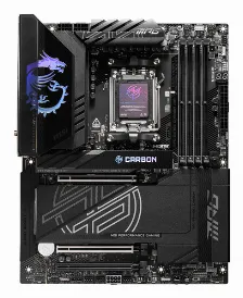 Tarjeta Madre Msi Mpg X870e Carbon Wifi Socket Am5, 4 Ddr5-sdram, Wifi